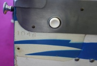 Image # 41014: Ro Go Early Production Serial Number 
(Serial number 1046.)