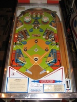 Image # 42769: Batter Up Sample Game - Playfield 
(Serial number 1007 S.)