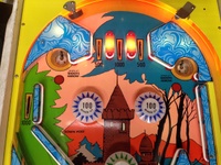 Image # 67295: Robin Hood Upper Playfield 
(Serial number 0410.)
