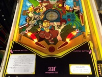 Image # 67297: Robin Hood Lower Playfield 
(Serial number 0410.)