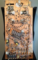 Image # 61541: Rock Encore Under Playfield 
(Cabinet serial number 1187.)