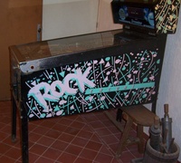 Image # 33809: Rock Encore Production Cabinet 
(This image shows the dedicated cabinet that was available for this game.)