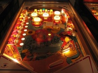 Image # 23752: Rock Star Illuminated Playfield 
(Serial number 04465.)