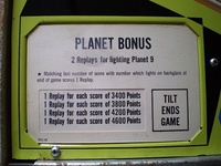 Image # 44275: Rocket III Score Card
