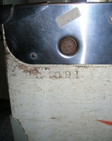 Image # 72406: Rocket III Early Production Cabinet - Serial Number 
(Serial number RO 1091.)