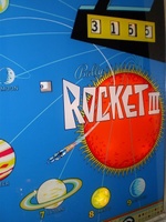 Image # 44272: Rocket III Backglass - Detail