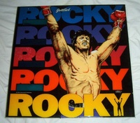 Image # 24852: Rocky Movie Backglass 
(This prop backglass (only three were made) was used on the Rocky pinball machine in the Rocky III movie.)