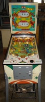 Image # 34204: Rodeo Cabinet - Front View 
(Coin door appears to have been repainted, but this image retained to show original cabinet art.)