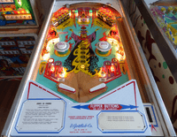 Image # 76424: Abra Ca Dabra Sample Game - Illuminated Playfield 
(Serial number 01003 S.)