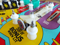 Image # 76425: Abra Ca Dabra Sample Game - Playfield - Detail 
(Serial number 01003 S.)