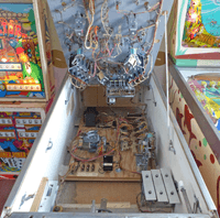 Image # 76438: Abra Ca Dabra Sample Game - Inside Cabinet 
(Serial number 01003 S.)