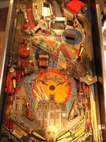 Image # 38587: The Addams Family Later Production - Playfield 
(Serial number 20017 064453.)