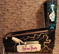 Image # 38590: The Addams Family Later Production - Cabinet - Right 
(Serial number 20017 064453.)