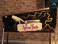 Image # 38591: The Addams Family Later Production - Cabinet - Right 
(Serial number 20017 064453.)