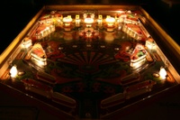 Image # 39664: Roller Disco Illuminated Playfield 
(Serial number 05182.)