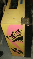 Image # 19500: Roller Disco Backbox - Right 
(Backbox is resting upside down.)