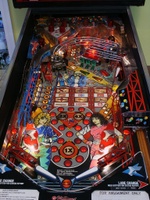 Image # 34189: Rollergames Illuminated Playfield 
(This is a regular production game.)