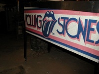 Image # 16332: Rolling Stones Early Production Cabinet - Left 
(As stamped on the cabinet, this is from the game with serial number 1013, the 13th game produced.)