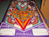 Image # 76155: Rolling Stones NOS Fully Equipped Playfield 
(This photograph was made in 1996.)