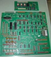 Image # 34271: Rotation VIII Circuit Board 
(Cocktail pin game logic/driver circuit board with ROM board.)