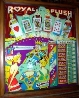 Image # 25728: Royal Flush Backglass