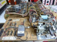 Image # 53647: Royal Flush Canada Stamp 
(The word CANADA is ink-stamped on the front end of this motor board, indicating the manufacturer intended this game for export. Serial number 06818.)