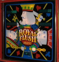 Image # 33220: Royal Flush Deluxe Illuminated Backglass