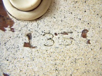 Image # 69124: Safari Cabinet - Serial Number 
(Serial number 1354.)