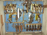 Image # 69127: Safari Inside Backbox 
(Both bells have been removed from this backbox. Serial number 1354.)