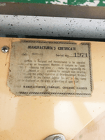 Image # 74598: Safari Playfield - Serial Number 
(Serial number 1971.)