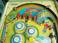 Image # 77358: Safari Early Production Upper Playfield 
(Serial number 1029.)