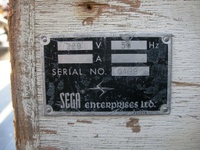 Image # 48741: Sapporo Serial Number 
(Serial number 0499.)