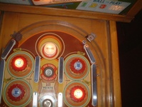 Image # 57755: Score-Board Illuminated Upper Playfield 
(Serial number 105019 SB.)