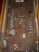 Image # 57767: Score-Board Inside Cabinet 
(Serial number 105019 SB.)