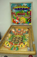 Image # 24304: Screamo Cabinet - Front View 
(The cabinet was repainted but is included here to show its other features.)