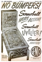 Image # 60918: Screwball Billboard Ad 
(The Billboard, Sep-11-1948, page 134)