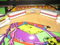 Image # 42682: Sea Hunt Playfield - Detail 
(This game was obtained New In Box in 2004, five years before this photograph was made. Serial number 8943.)