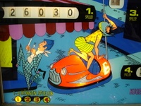 Image # 37425: See Saw German Backglass - Detail 
(Serial number 2542 or 2642.)