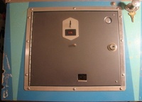 Image # 48848: See Saw Later Production Cabinet - Front 
(This game is coined for francs. Serial number 2606.)
