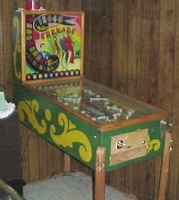 Image # 15307: Serenade Cabinet - Full View 
(The coin door is not original.)