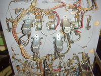 Image # 30819: Set Up Under Lower Playfield - 2 Flippers 
(Two-flipper version. Serial number 58593.)