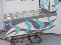Image # 30822: Set Up Cabinet - Right - 2 Flippers 
(Two-flipper version. Serial number 58593.)