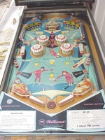 Image # 30834: Set Up Playfield - 2 Flippers 
(Two-flipper version. Serial number 58593.)