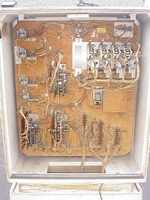 Image # 30830: Set Up Inside Backbox - 2 Flippers 
(Two-flipper version. Serial number 58593.)