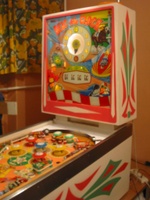 Image # 21535: Beat the Clock Right Side 
(The thousands digit  has been replaced in this game with a score reel. The owner states this game came from Austria.)