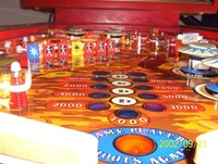 Image # 13429: Sharpshooter Playfield - Ball View 
(Some drop targets in this image are not original to this game.)