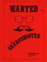 Image # 33440: Sharpshooter Flyer 
(This flyer is a thin, glossy paper with printing on only one side. It was sent to arcades and distributors and also used as a magazine ad.)