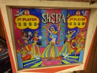 Image # 71189: Sheba Backglass 
(Serial number SH-1621.)