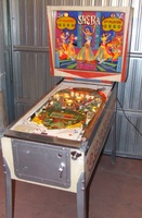 Image # 49299: Sheba Cabinet - Front View 
(The coin door has been repainted. Serial number SH-1016.)