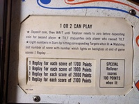 Image # 71196: Sheba Instruction and Score Cards 
(Serial number SH-1621.)